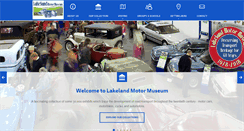 Desktop Screenshot of lakelandmotormuseum.co.uk